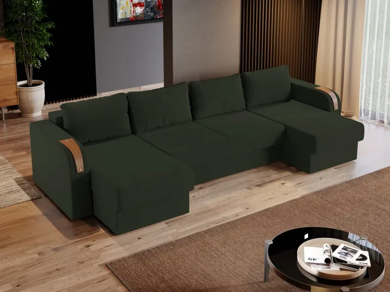 Coltar U Extensibil Morelia verde — imaginea 2