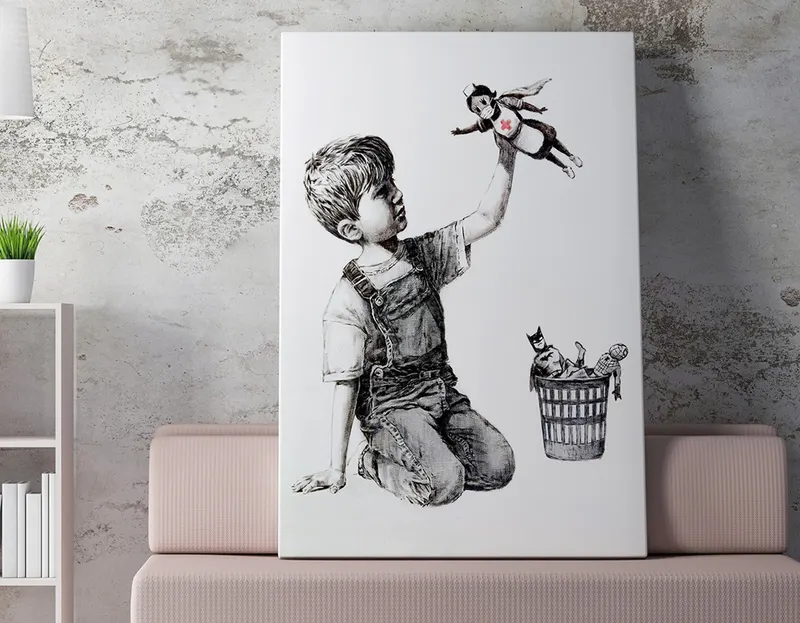 Tablou canvas WY62 (70 x 100), Multicolor, 70x100 cm - Multicolor