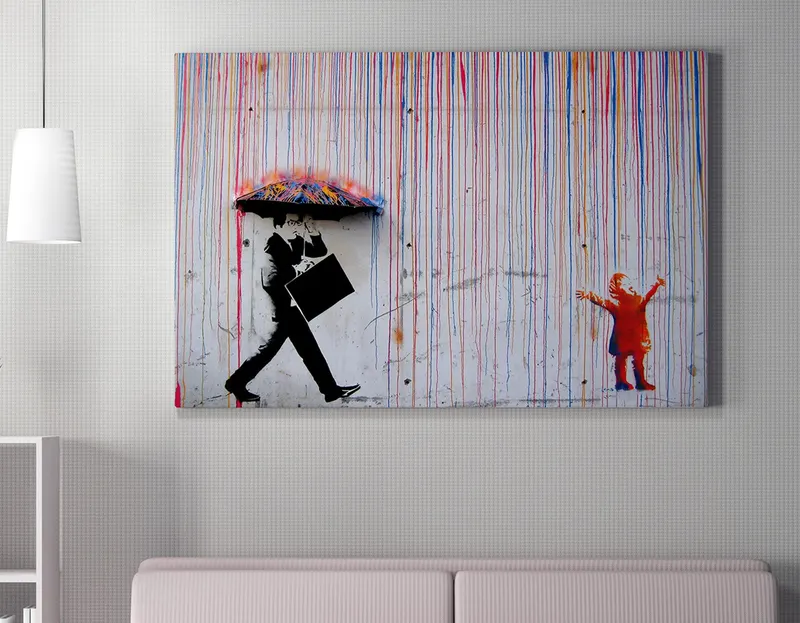 Tablou canvas WY64 (70 x 100), Multicolor, 70x100 cm - Multicolor
