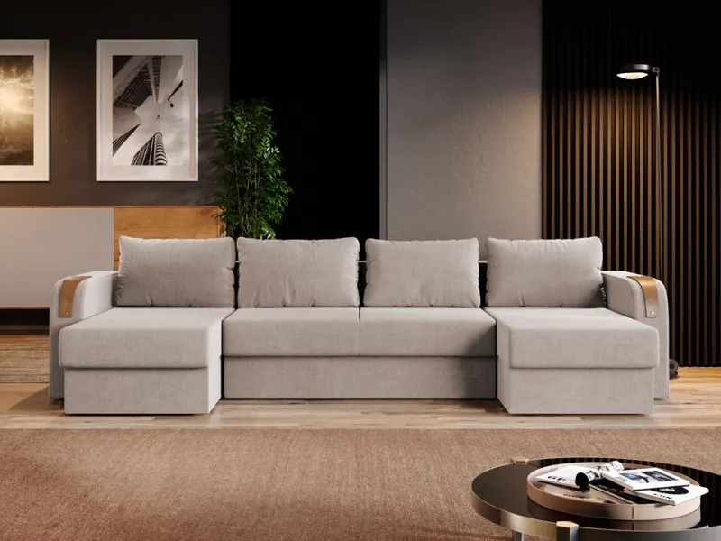Coltar U Extensibil Morelia crem — imaginea 2
