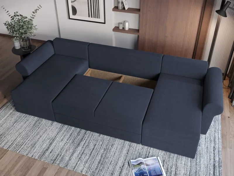 Coltar U Extensibil Bonito bleumarin — imaginea 3