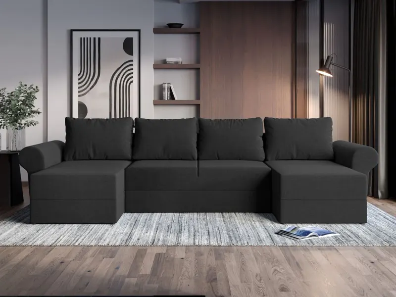 Coltar U Extensibil Bonito gri antracit