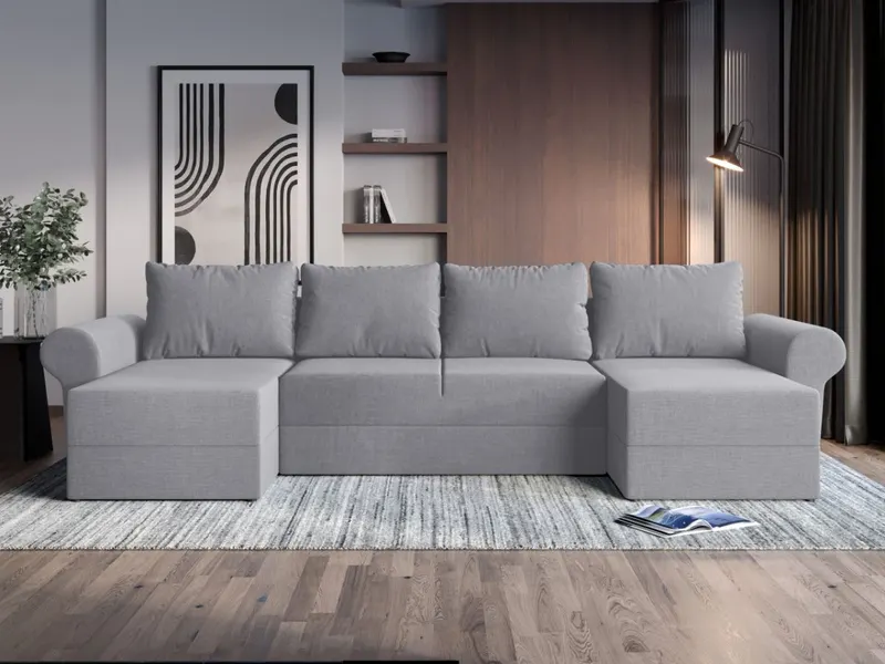 Coltar U Extensibil Bonito gri deschis — imaginea 2