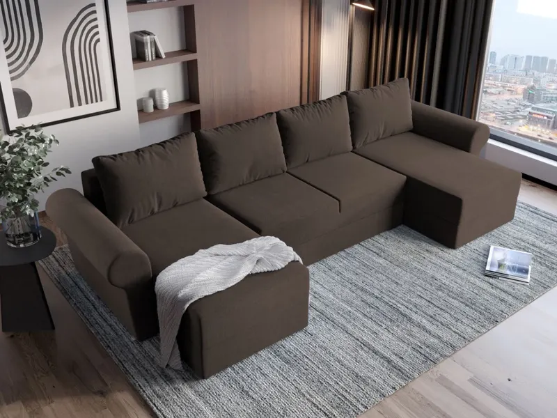 Coltar U Extensibil Bonito maro — imaginea 2