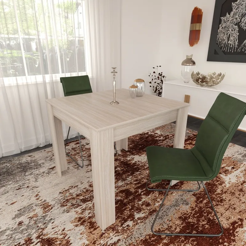 Masă dining Single 90, Stejar, 90x80x78 cm - Stejar