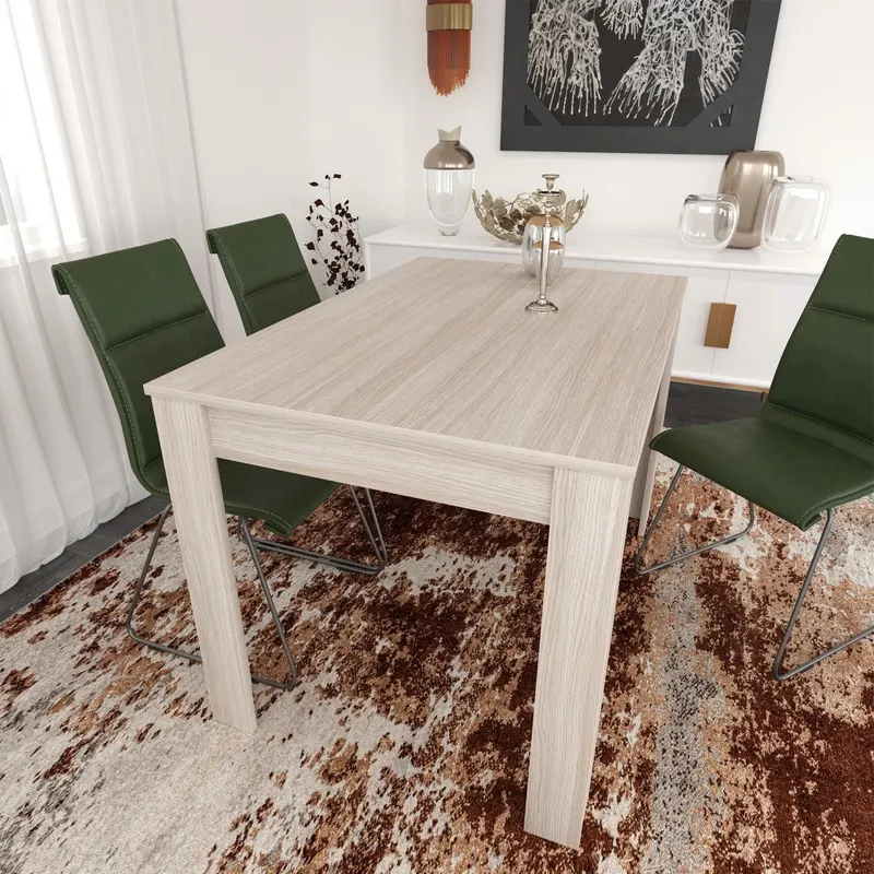 Masă dining Single 120, Stejar, 120x80x78 cm - Stejar
