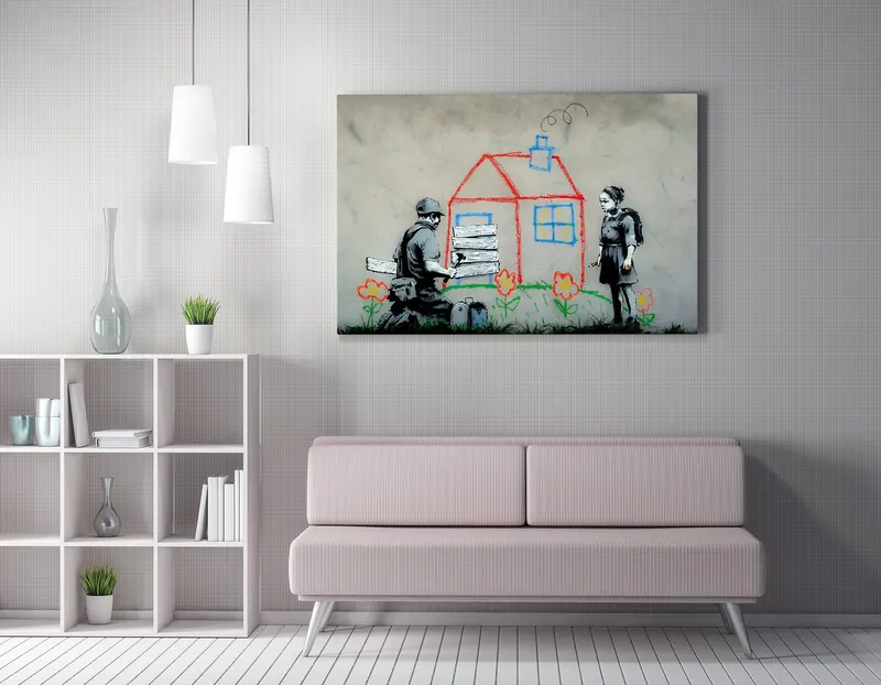 Tablou canvas WY139 (50 x 70), Multicolor, 50x70 cm - Multicolor