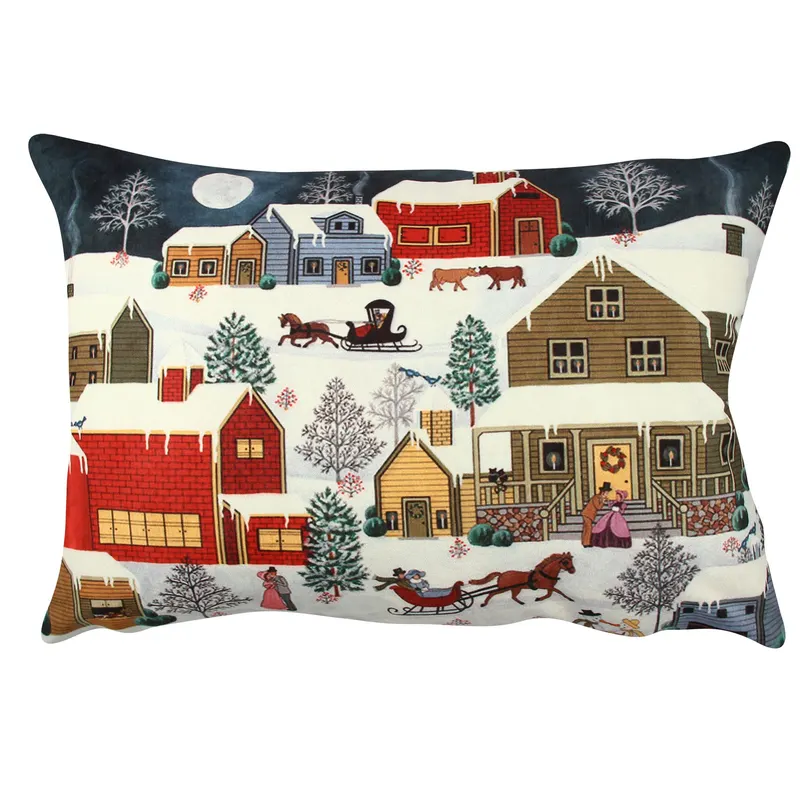 Pernă decorativă A50928, Multicolor, 33x48 cm - Multicolor