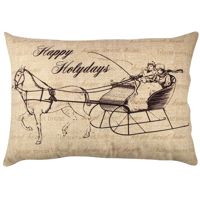 Pernă decorativă A50932, Multicolor, 33x48 cm - Multicolor