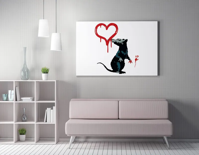 Tablou canvas WY129 (70 x 100), Multicolor, 70x100 cm - Multicolor