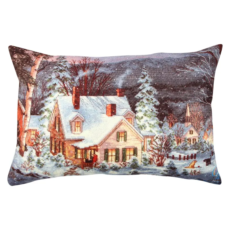 Pernă decorativă A50940, Multicolor, 33x48 cm - Multicolor