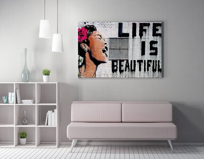 Tablou canvas WY132 (70 x 100), Multicolor, 70x100 cm - Multicolor