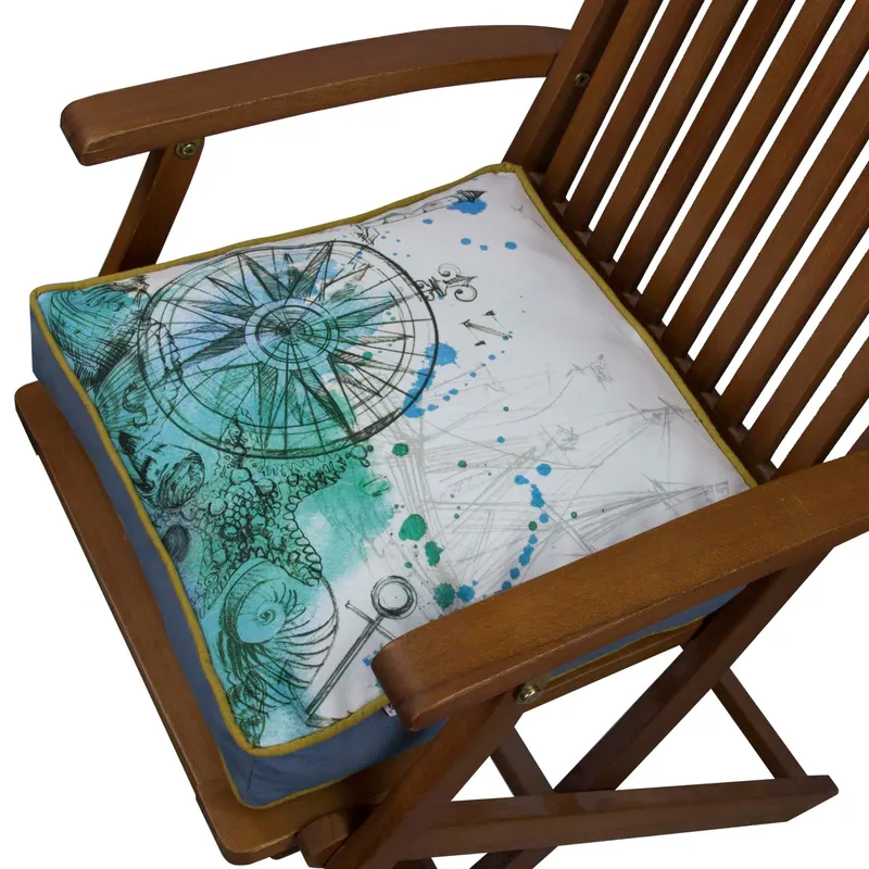 Pernă decorativă YM1171, Multicolor, 42x42 cm - Multicolor