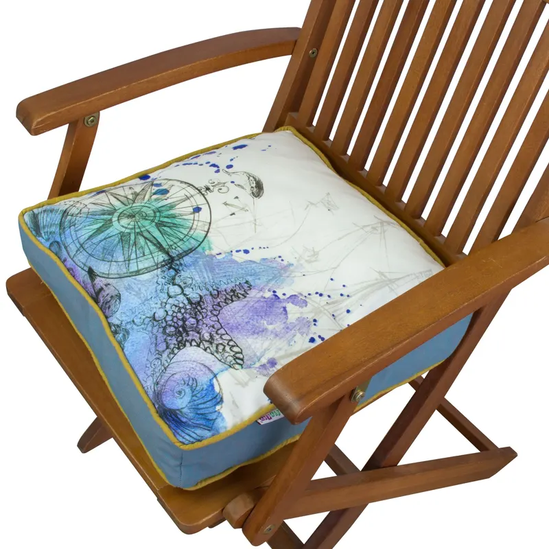 Pernă decorativă YM1173, Multicolor, 42x42 cm - Multicolor