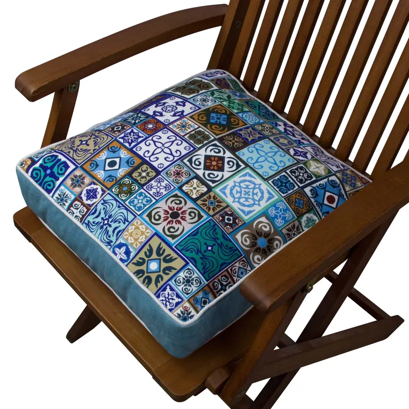 Pernă decorativă YM1298, Multicolor, 42x42 cm - Multicolor