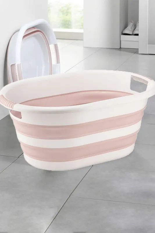 Accesorii de baie KL702, Roz, 54x39x24 cm - Roz
