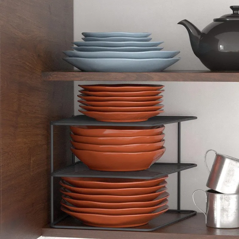 Suport pentru vase, Negru, 25x25x20 cm - Negru