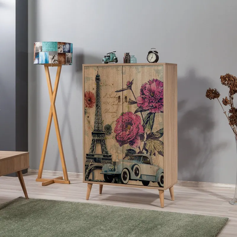 Dulap Multifunctional Multibox 14, Stejar Sonoma, 127x36x80 cm - Stejar