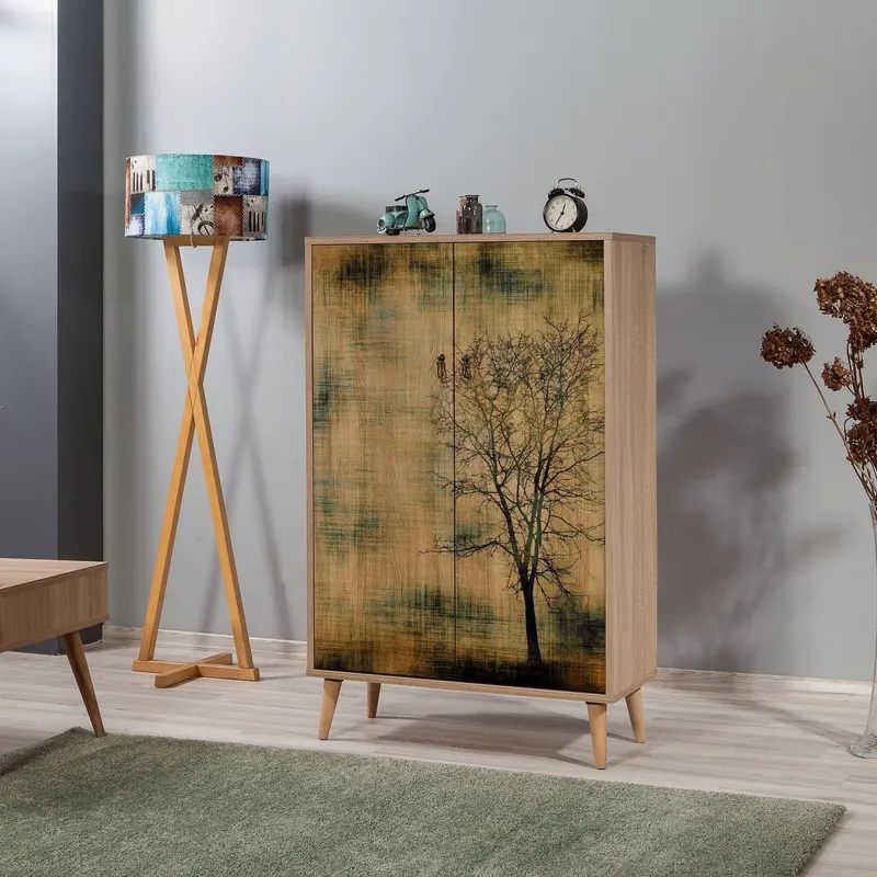 Dulap Multifunctional Multibox 13, Stejar Sonoma, 127x36x80 cm - Stejar