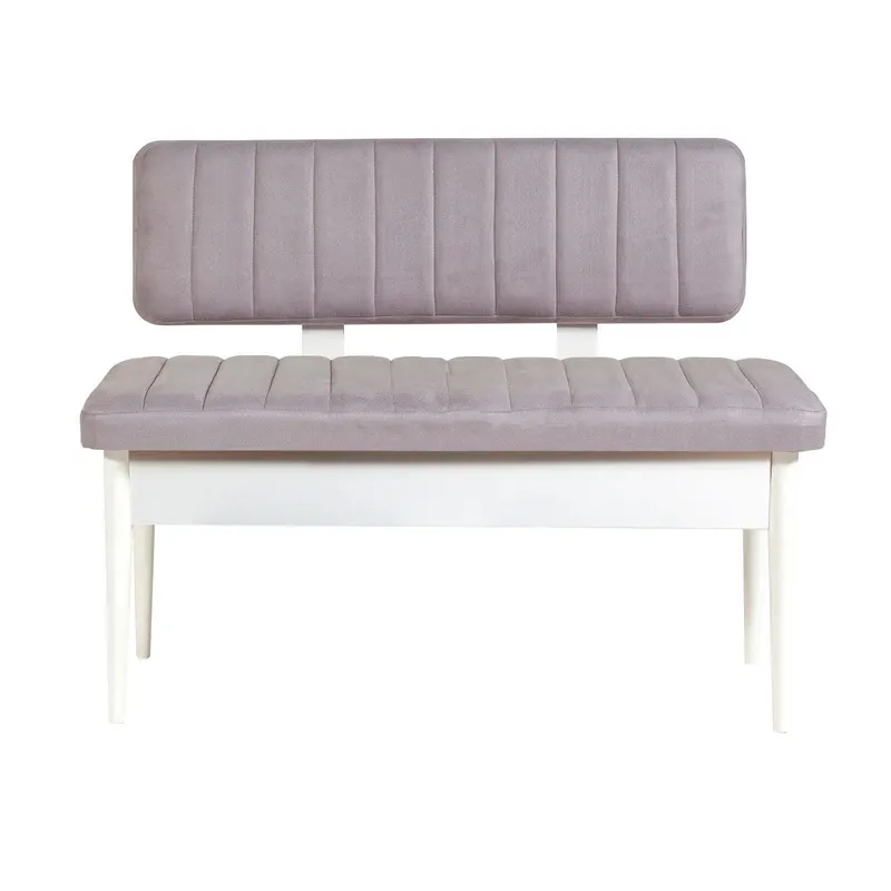 Bancă Vina Bank  6, Alb, 85x40x110 cm - Alb
