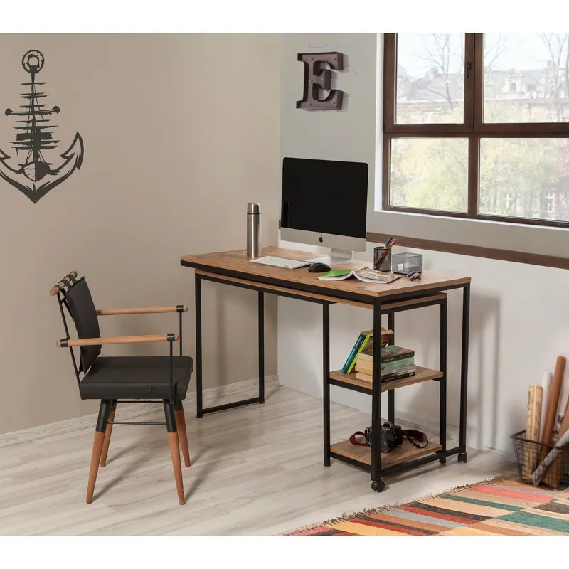 Birou Bera, Stejar, 125x54.5x79 cm - Stejar