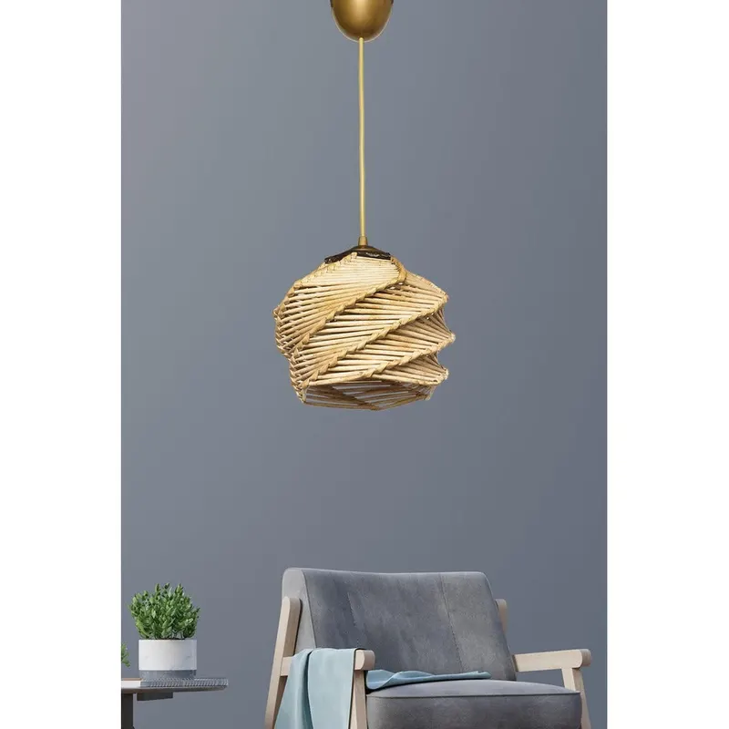 Lustra SP180 Chandelier, Natural, 20x20x75 cm - Natur