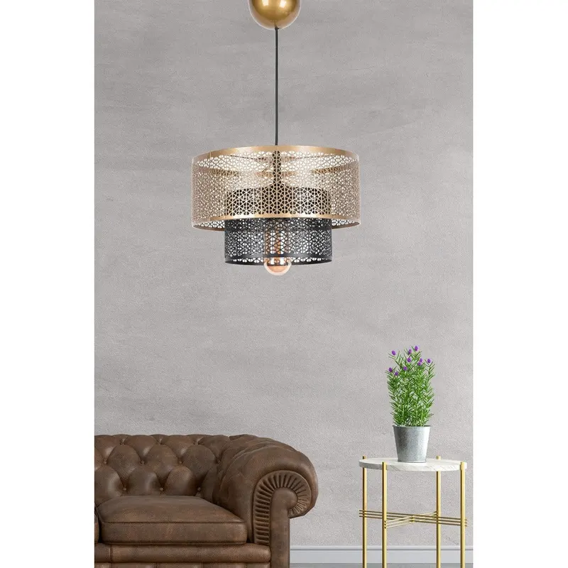 Lustra SH217 Chandelier, Negru, 26x26x19 cm - Negru
