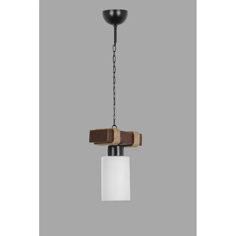 Lustra Jasmin Chandelier, Alb, 18x18x70 cm - Alb