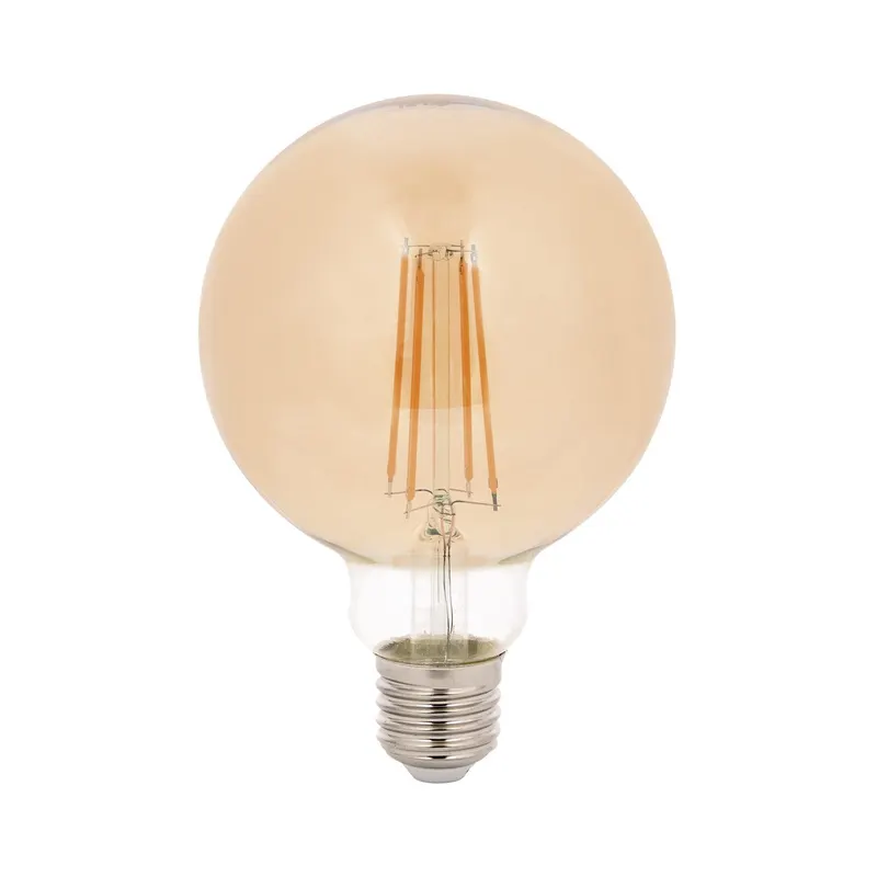 Bec cu LED G95 Gun, Auriu, 6x13 cm - Auriu