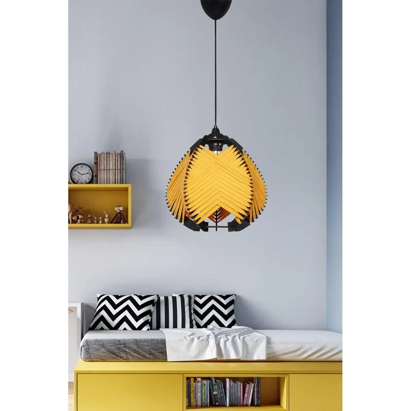 Lustra YL223 Chandelier, 25x30x70 cm - Galben