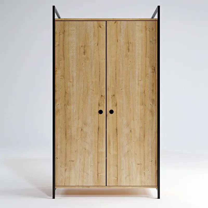 Dulap de Haine Starlex, Stejar, 100x180x40 cm - Stejar