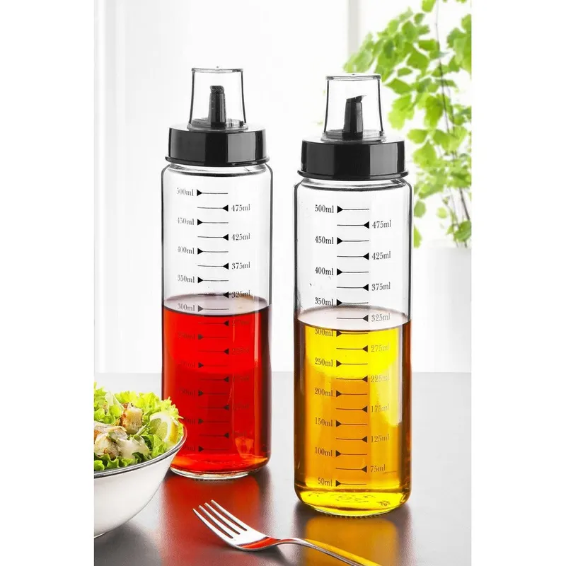 Set dozator de ulei, Multicolor, 5.5x5.5x28 cm - Multicolor