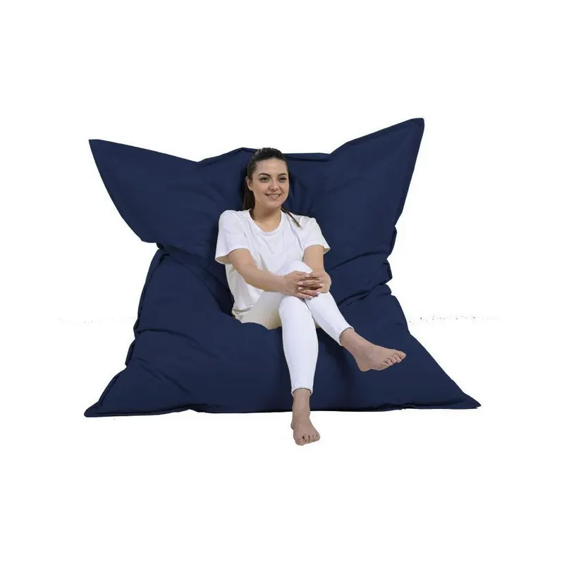 Saltea / Fotoliu Puf, Bean Bag Extra Arda, 180x140x30 cm - Albastru inchis