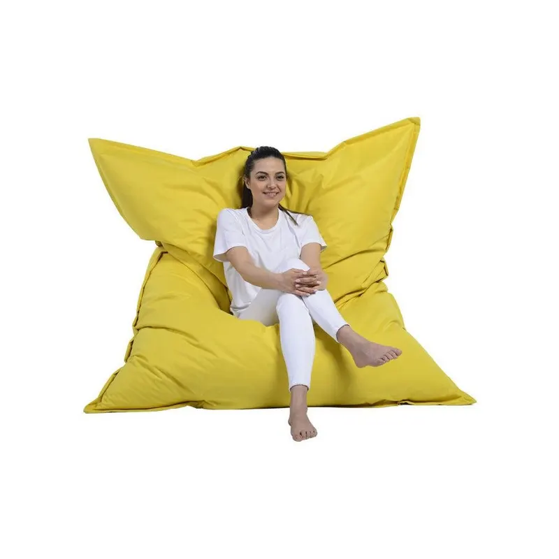 Saltea / Fotoliu Puf, Bean Bag Extra Arda, 180x140x30 cm - Galben