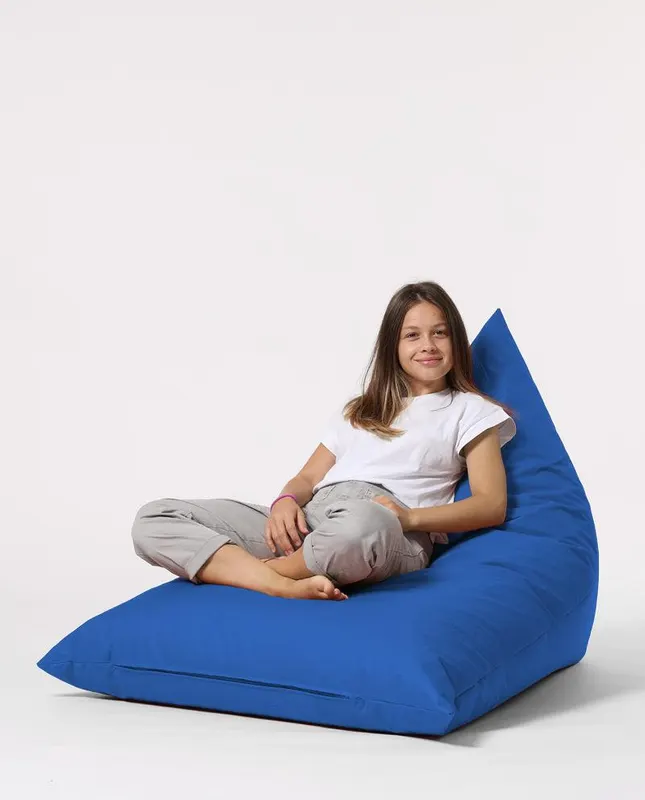 Fotoliu Bean Bag XL, Garden Bean Bag Borini, 145x90x35 cm - Albastru