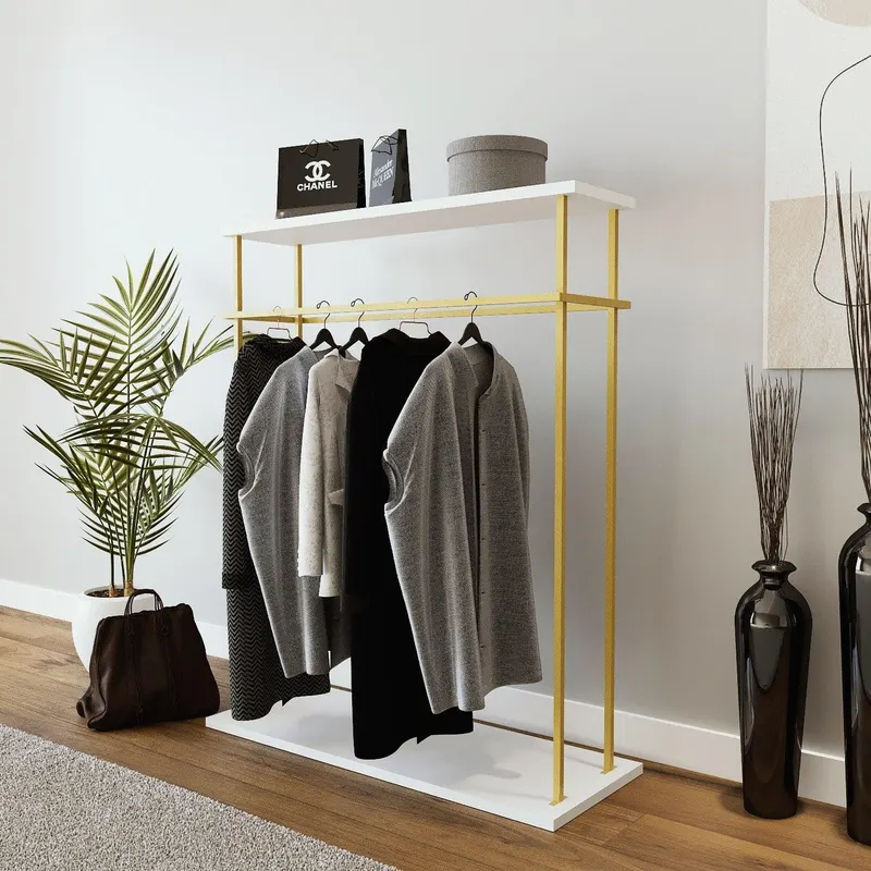 Suport/Stander Umerase Huppe, Auriu, 100x170x40 cm - Auriu