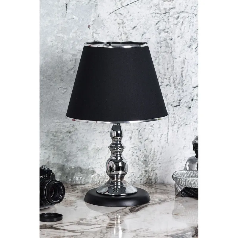 Veioza Slamp Dark Elegant, Negru, 20x20x40 cm - Negru