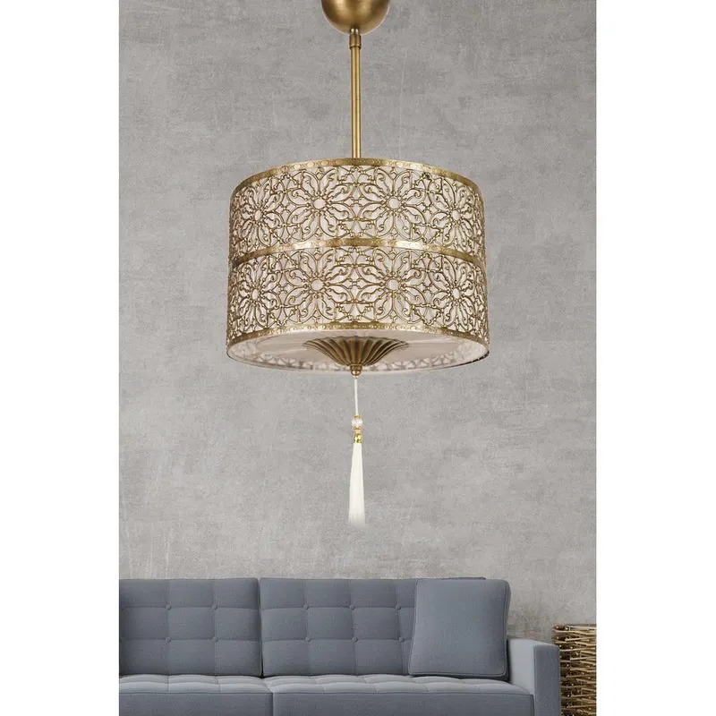 Lustra Shinet, Auriu, 53x30 cm - Auriu