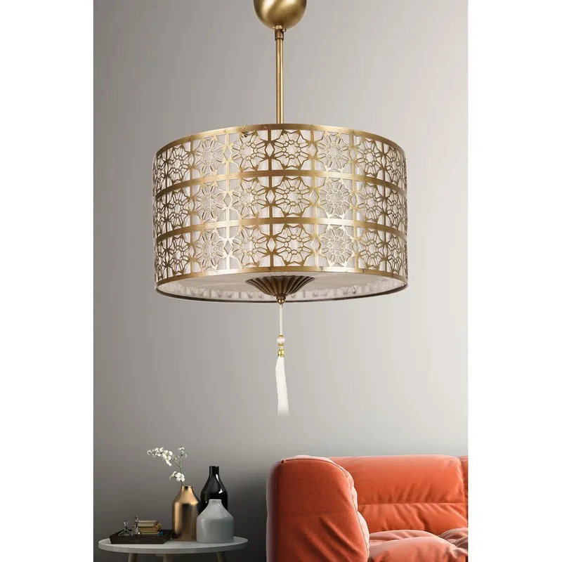 Lustra Glow, Auriu, 56x40 cm - Auriu