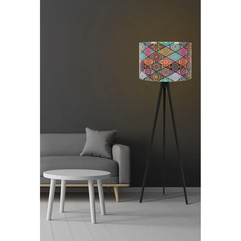 Lampadar Mosaic, 38x38x145 cm - Multicolor