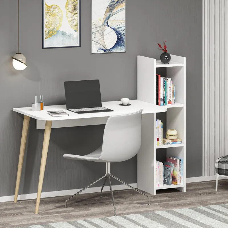 Birou Glaxy, Alb, 110x74x50 cm - Alb
