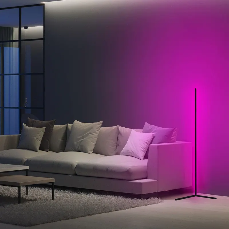Lampadar Volta, Violet, 30 cm - Mov