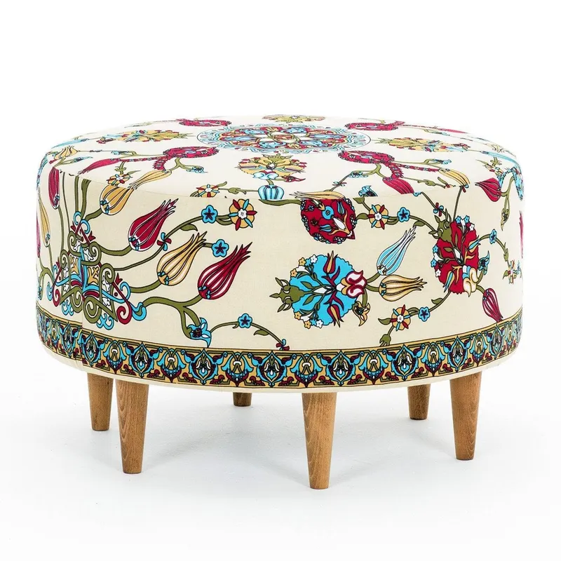 Taburet Ekabir, Multicolor, 65x40x65 cm - Multicolor