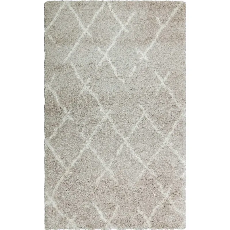 Covor de living / dormitor Maze Home Loft,  Beige Cream, 120x180 cm - Multicolor / Bej