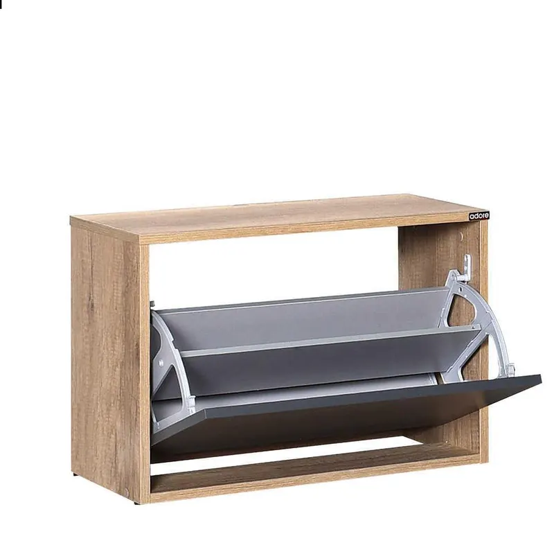 Pantofar Băncuță SHC-110-BB-1 Home Collection®, cu Șezut, 6 Perechi, 60x42x30 cm - Natur