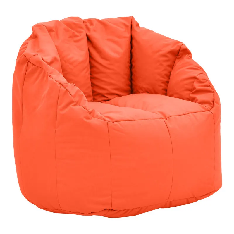 Taburet impermeabil Kerlon, Piele ecologica, Gri - Portocaliu, 80x65 cm - Portocaliu