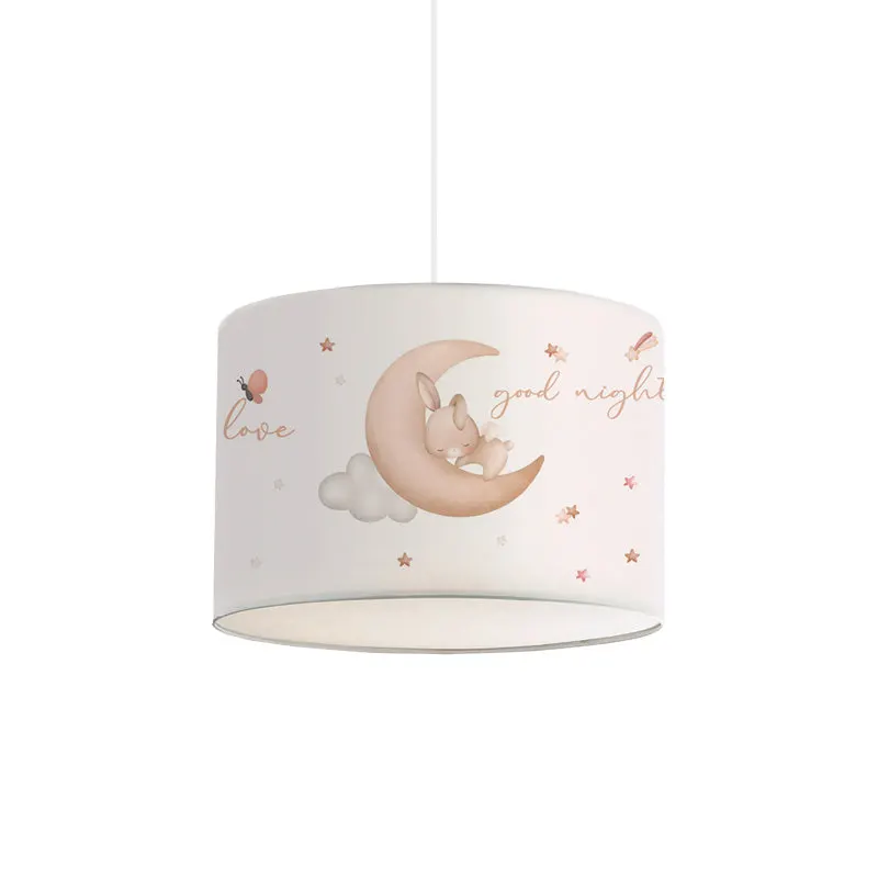 Lustra de tavan pentru copii Gary, Multicolor-alb, D24x21 cm - Multicolor