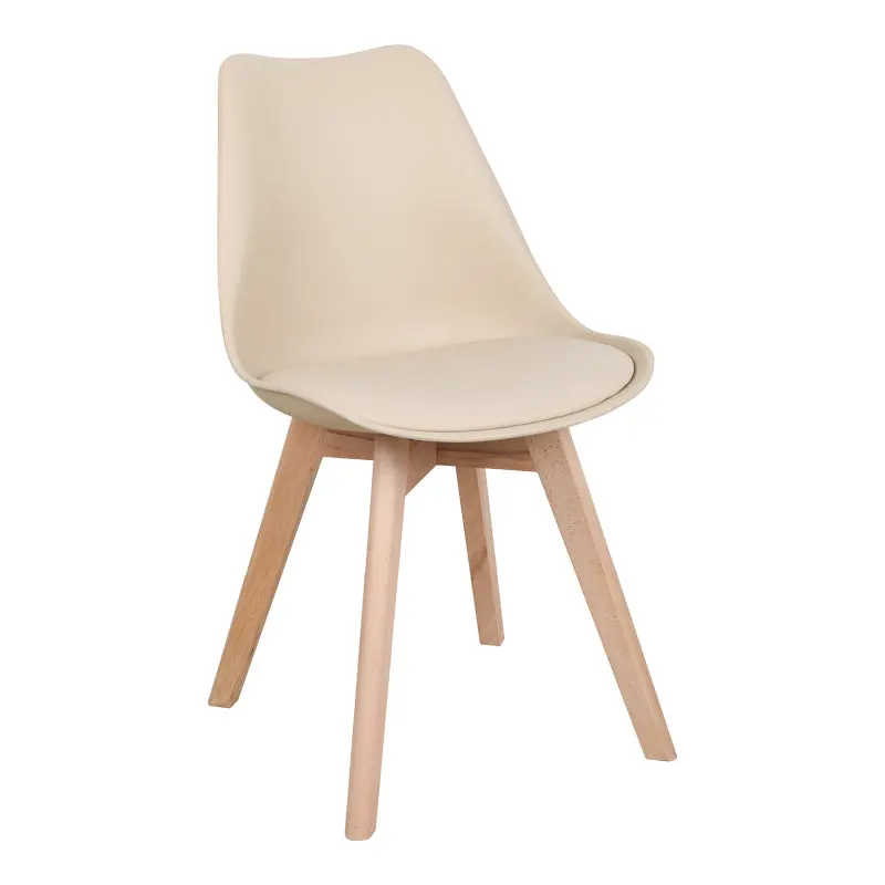 Scaun Gaston, taupe Natural, 58x47x85 cm - Bej