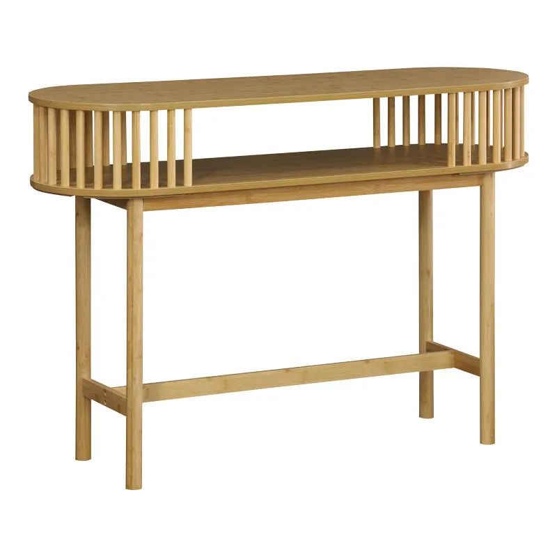 Consolă Nodial /Bambus, Natural, 120x39x85 cm - Natur