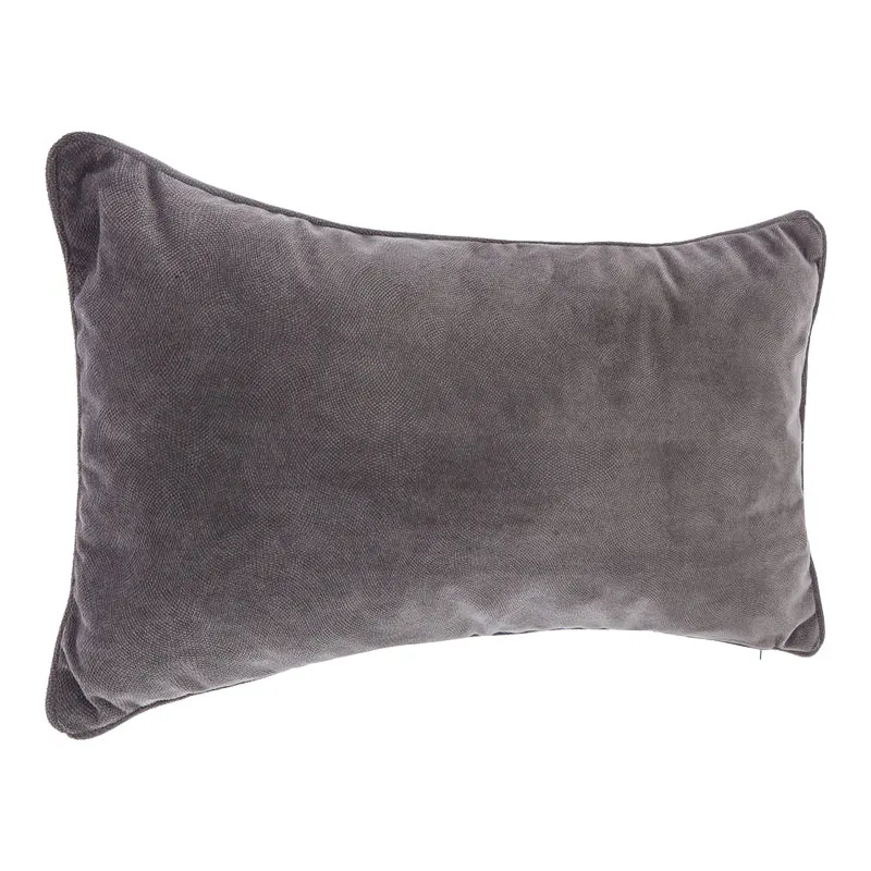 Perna decorativa Lubel, 30x50 cm - Gri inchis